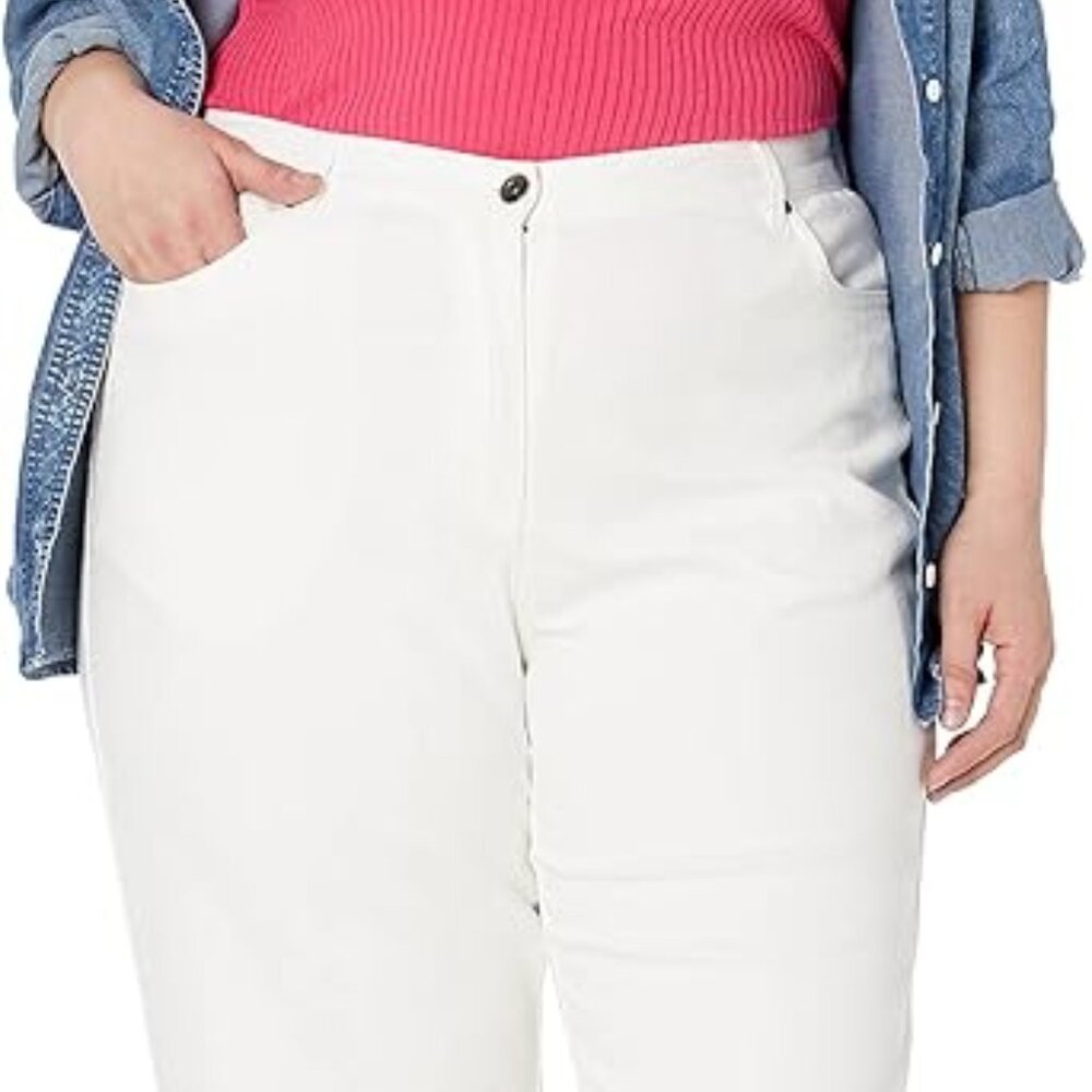 Ruby Rd. Women's Size Plus Classic Flat Front Den… - image 2